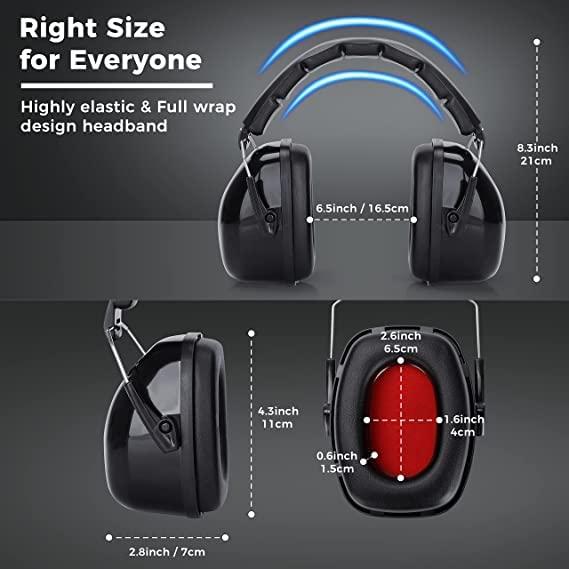 Honeywell 1035108-VS ABS 30 dB Black Ear Muff_3