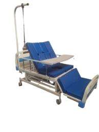GAURANG GE Multifunction Nursing Electrically Operated ICU Bed Mild Steel 2180 x 1040 x 460 mm_0