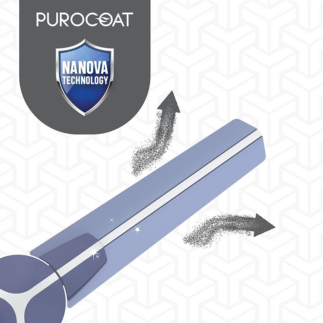Polycab Euphoria EP01 Purocoat 1200 mm 3 Blades 75 W Sea Blue Silver Ceiling Fans_2
