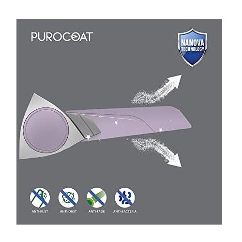Polycab Aereo Purocoat Premium 1200 mm 3 Blades 75 W Lilac Silver Ceiling Fans_3