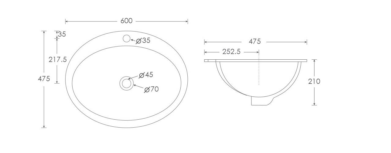Simpolo Wash Basin PLANET Top Counter_1