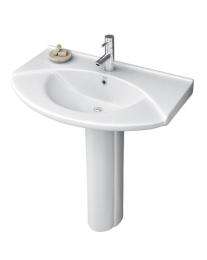 Simpolo Wash Basin CORINA Full Pedestal_0