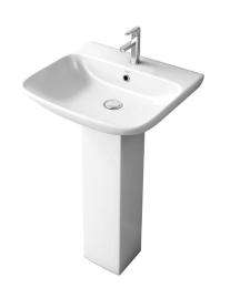 Simpolo Wash Basin ELAN Full Pedestal_0