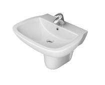 Simpolo Wash Basin ALFA Half Pedestal_0