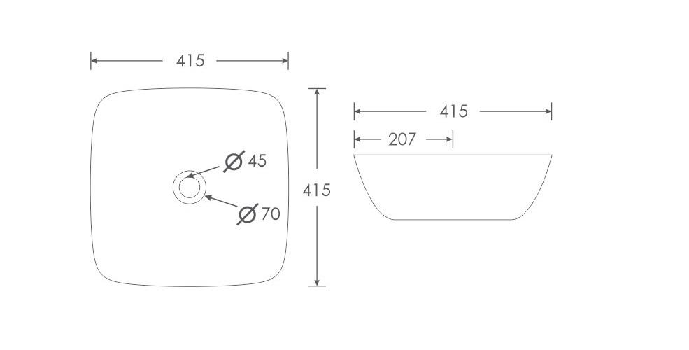 Simpolo Wash Basin FIABE - A Table Top_1