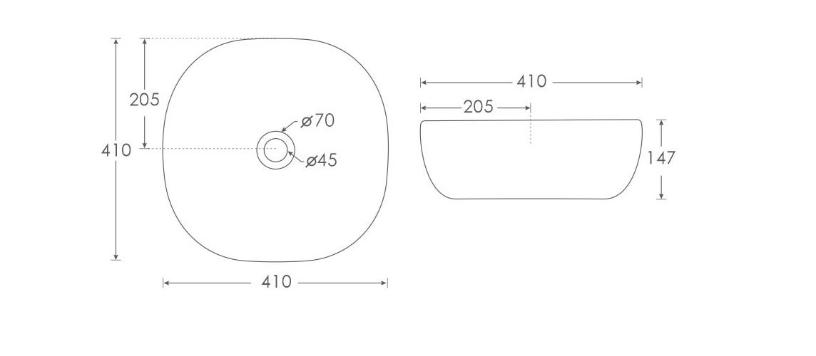 Simpolo Wash Basin LATRA Table Top_1