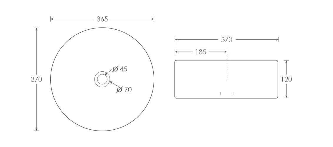 Simpolo Wash Basin ABOL Table Top_1