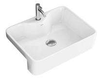 Simpolo Wash Basin ANCONA Semi Recessed_0