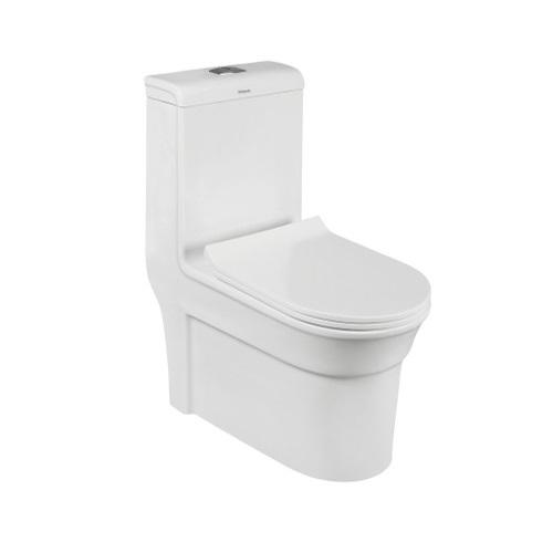 Buy Simpolo EWC with Seat Cover and Flush DRAGO Floor Mounted online at