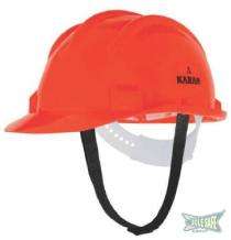 Karam FRP Red Ratchet Safety Helmets_0
