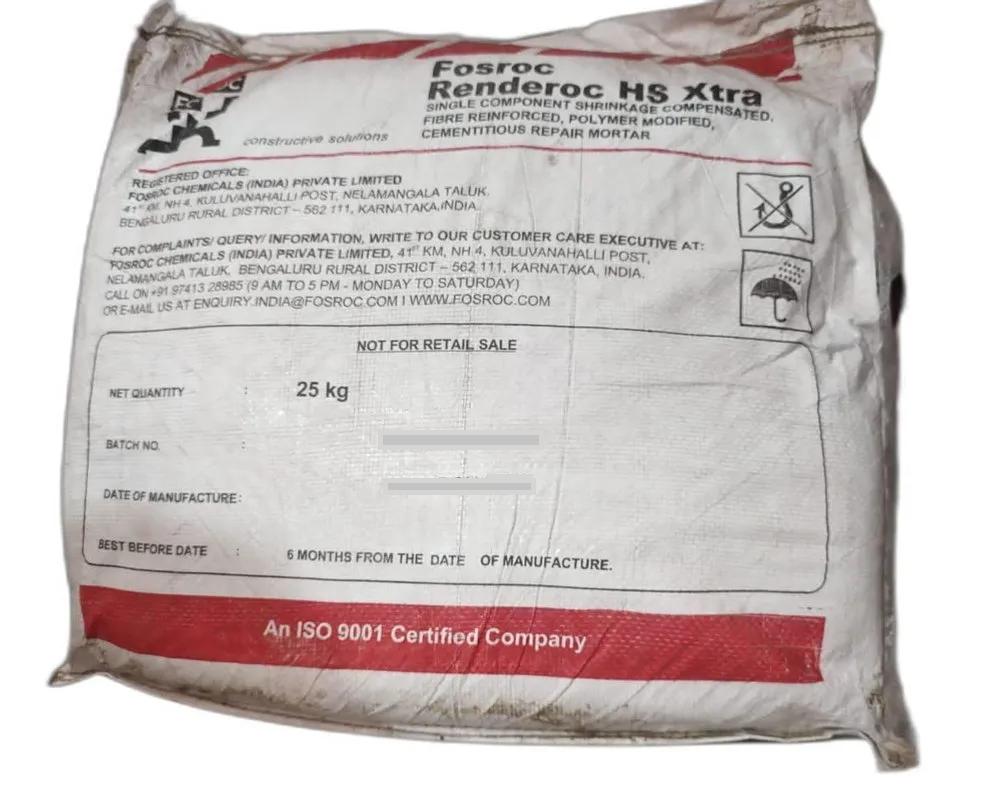 Fosroc Renderoc HSXtra Concrete Repairing Chemical 25 kg_0