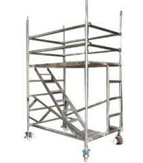 Champion Upto 12 m Roller Mounted Stairway Type Scaffolding Tower 1800 x 1350 mm 200 kg_0