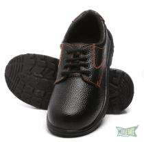 SOLESAFE Real Leather Steel Toe Safety Shoes Black_0