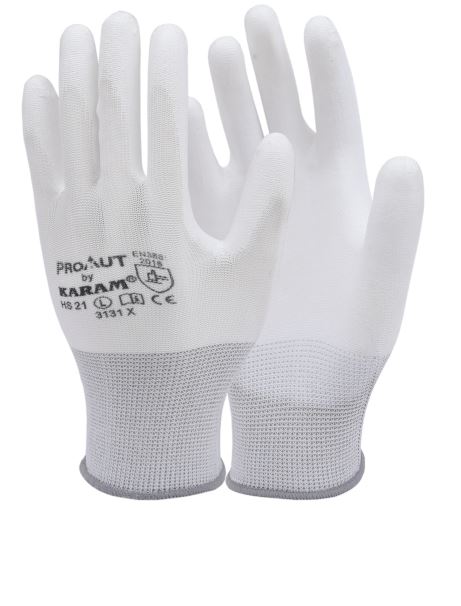 Karam Material Handling PU Safety Gloves HS 21 L_1
