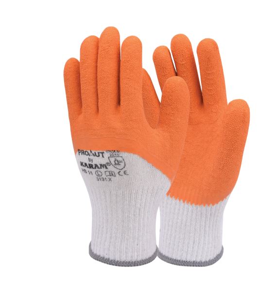 Karam Material Handling Latex Safety Gloves HS 11 M_1
