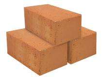 Mud Rectangular Red Bricks 12 x 6 x 8 inch_0