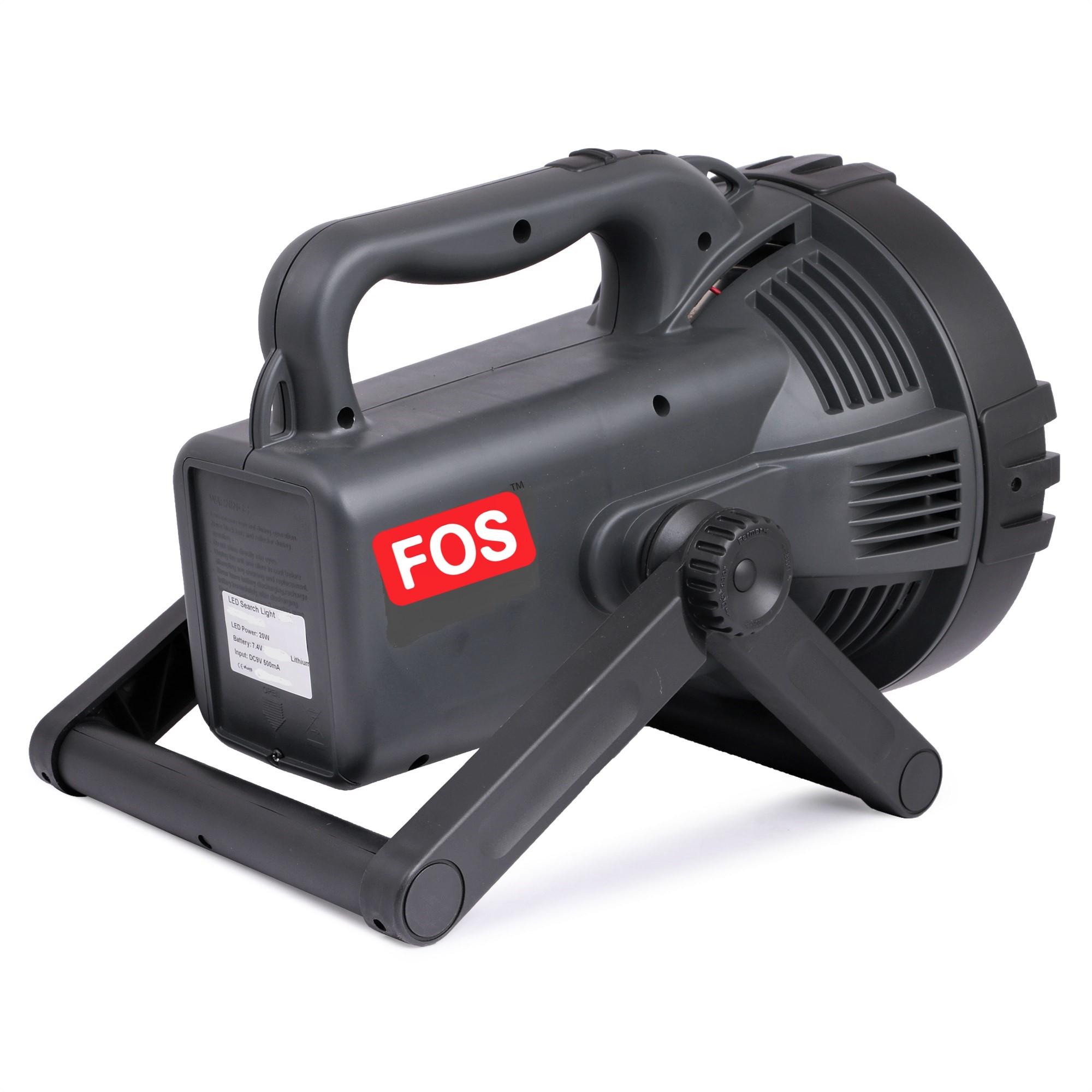 FOS LED Search Light 20W (4.4 Ah) Lithium Ion Grey 10.59 x 8.74 in Torch_1