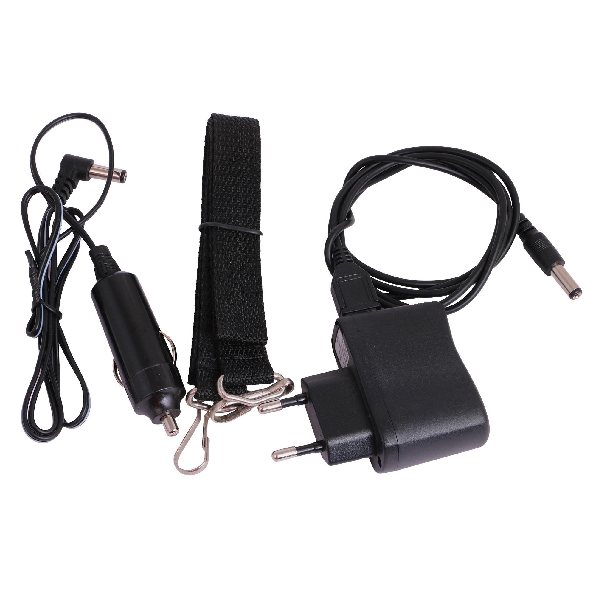 FOS LED Search Light 30W (7800mAh) Lithium Ion Black 10.59 x 8.74 in Torch_3