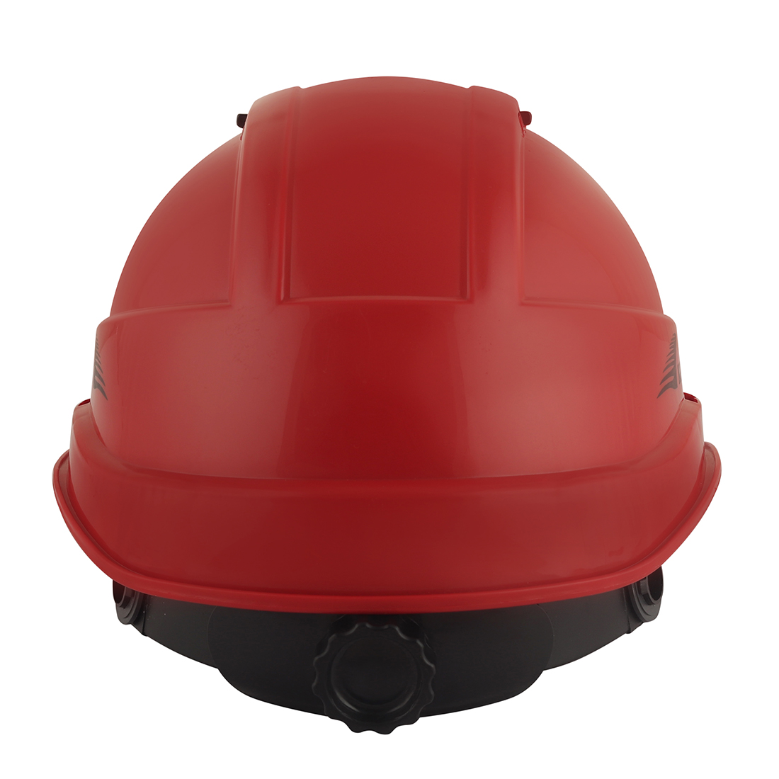 Karam Polypropylene Copolymer Red Air Ventilated Safety Helmets PN542_1