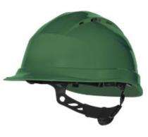 DELTAPLUS HDPE Green Air Ventilated Safety Helmets_0