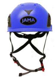 JAMA HDPE Blue Air Ventilated Safety Helmets_0