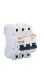 L&T Three Pole 63 A C Curve MCB_0