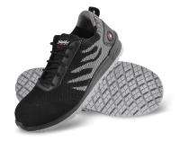 Hillson Swag 1907 Breathable Textile Fabric Metal Toe Safety Shoes Black_0