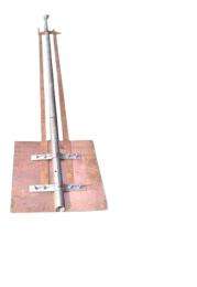 VTR VTR-76/CUPE Plate Earthing Copper 3 m Earthing Electrodes_0