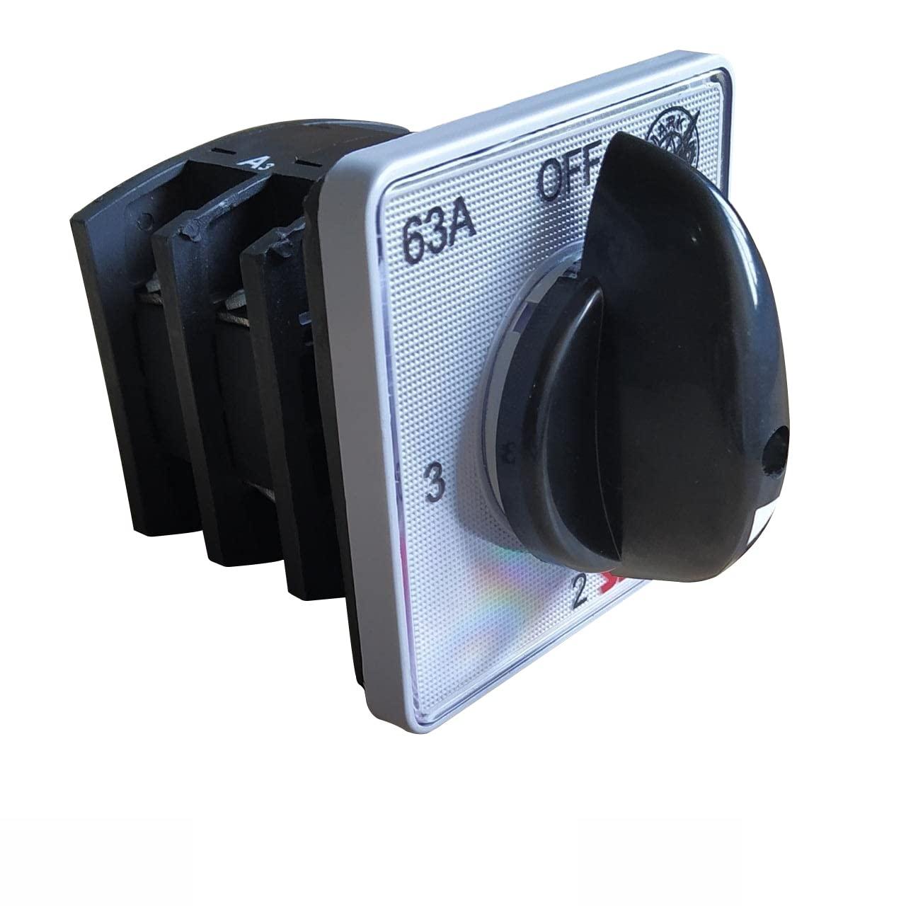SELVO 63 A 3 Way Cam Operated Rotary Switch_0