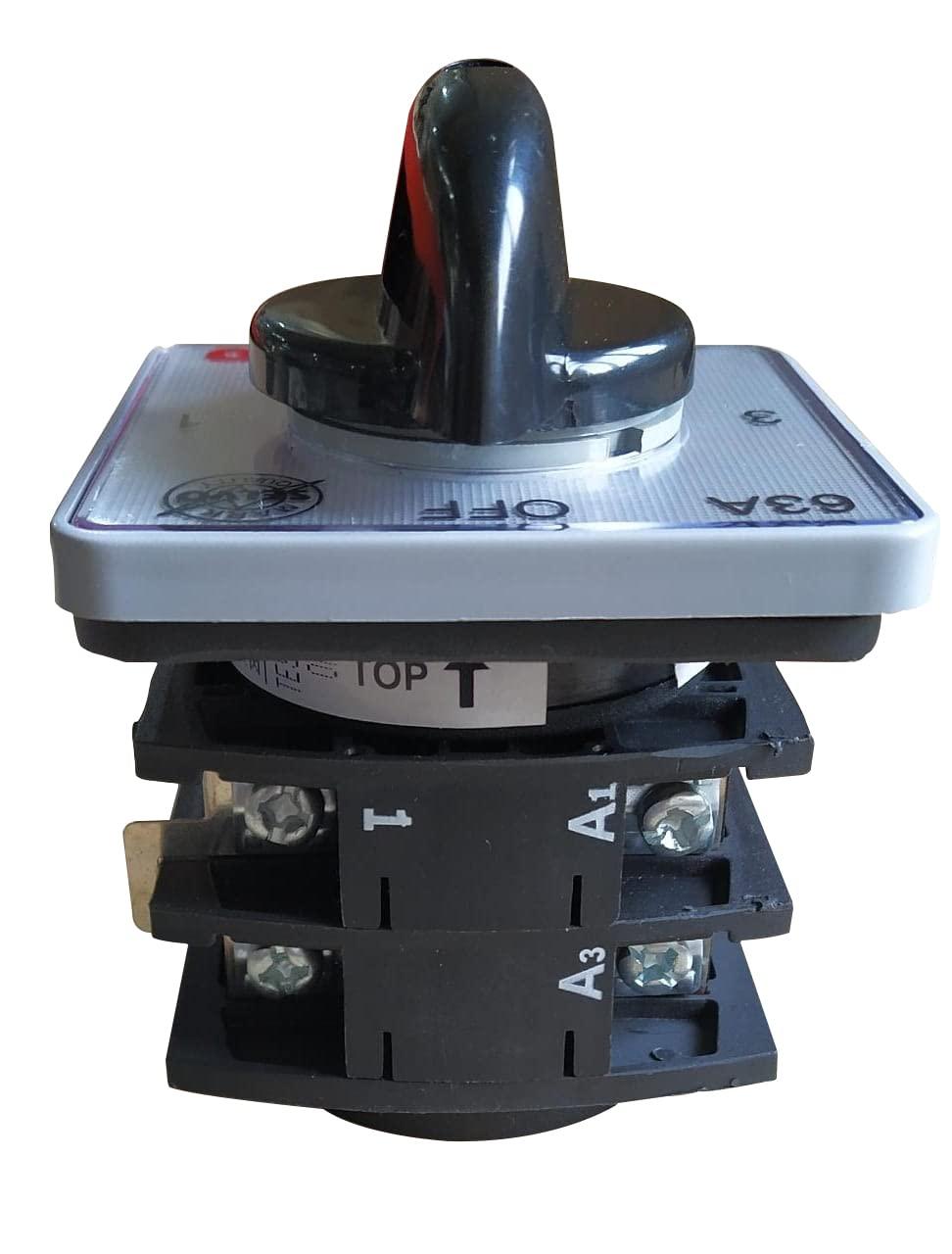 SELVO 63 A 3 Way Cam Operated Rotary Switch_2