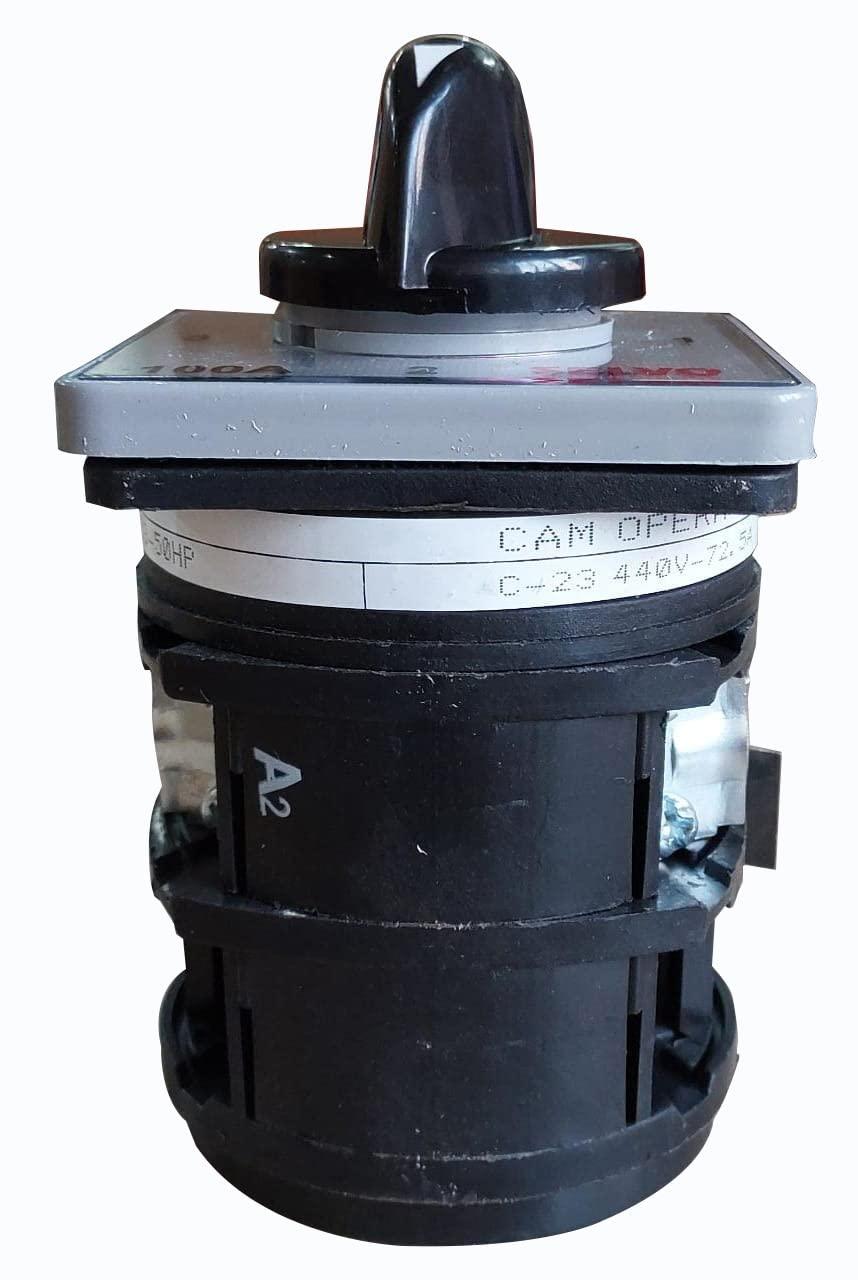 SELVO 100 A 3 Way Cam Operated Rotary Switch_1
