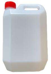 Plastic 1 L Rectangular White Chemical, Water Cans_0