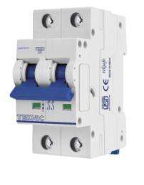 TEKNIC T12B10 Double Pole 10 A B Curve MCB_0