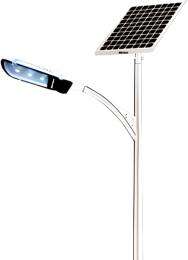 Dipra 25 W Cool White LED Aluminium 22 Ah Solar Street Light_0
