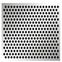 Shreenath 2 mm Stainless Steel Perforated Sheet 1 mm Round Hole 1000 x 2000 mm_0
