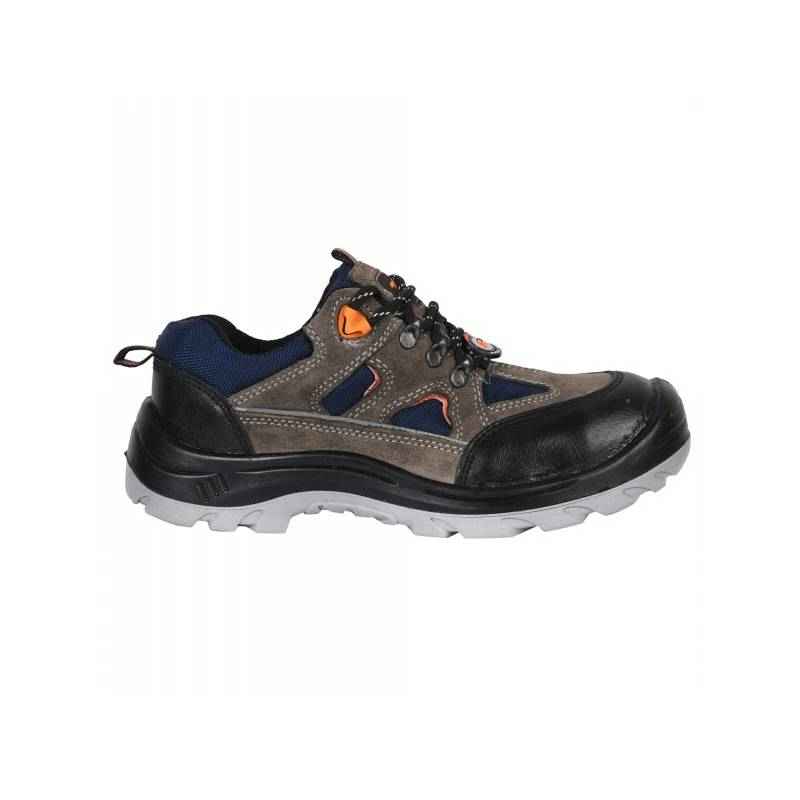 Hillson Z+1 PU Steel Toe Safety Shoes Suede and Grey_1