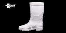 Hillson Welcome White Hard PVC Gumboots_0