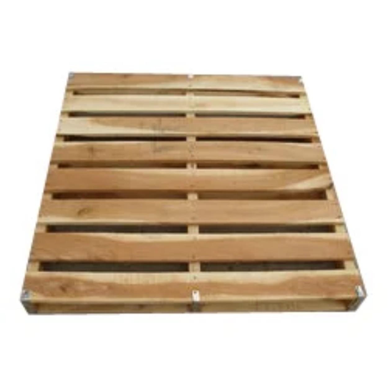 Silver Wood Double Face Pallet 1200 x 1200 x 160 mm Pallets_0