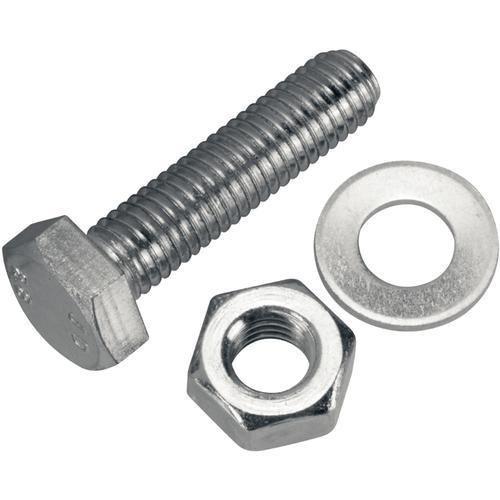 Toughteam M10 Mild Steel Hexagon Head Bolts 4.6 50 mm ISO 9001:2008_1