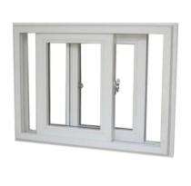 KDK Sliding 2 Track 2 Panel White uPVC Window 6 x 4 ft_0
