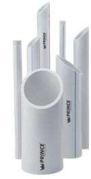 PRINCE 150 mm UPVC Pipes SCH 40 6 m Plain_0