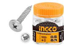 INGCO Truss Head 4.2 mm 19 mm Self Tapping Screws Steel Zinc Plated_0