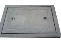 Jai Chamber Manhole Cover Cement Black Bitumen Painted 600 x 600 mm_0