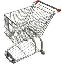 Shopping Trolley 56 L Galvanized_0