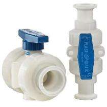 Plast O Matic 1/2 inch Manual Ball Valves Double Socket_0