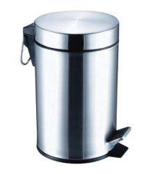 Pedal Bins Silver 5 L Stainless Steel_0