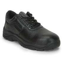 Liberty ARMOUR-ST Leather Steel Toe Safety Shoes Black_0