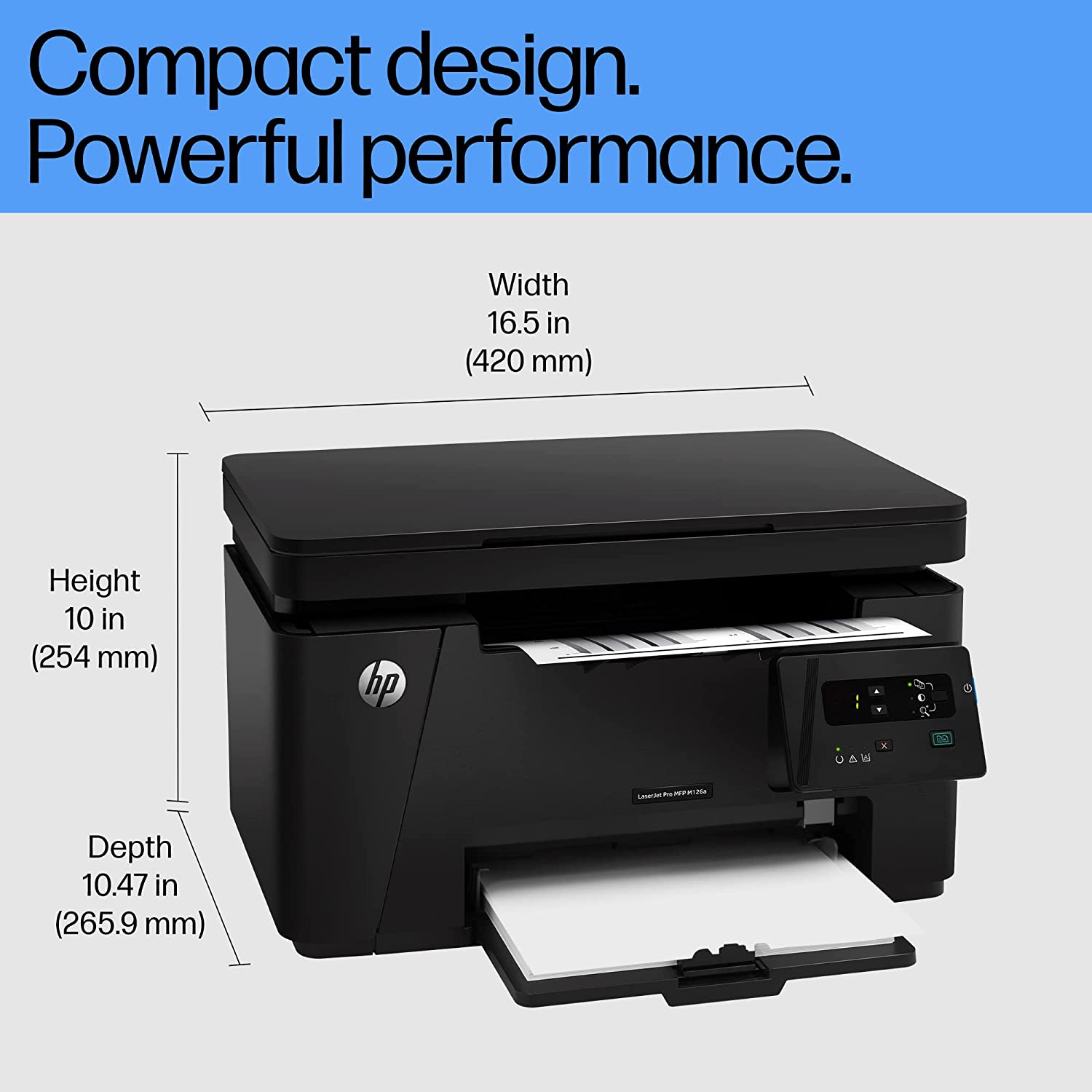 HP Lasejet Pro MFP M126a Multi Function 20 ppm Printer_1