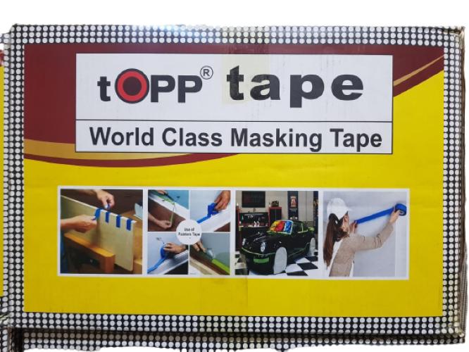 TOPP Single Side Adhesive 24 mm White Masking Tape_1