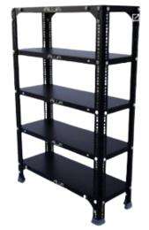 Yashvi Mild Steel Slotted 5 Layers Industrial Racks 2000 mm 1000 x 500 mm_0